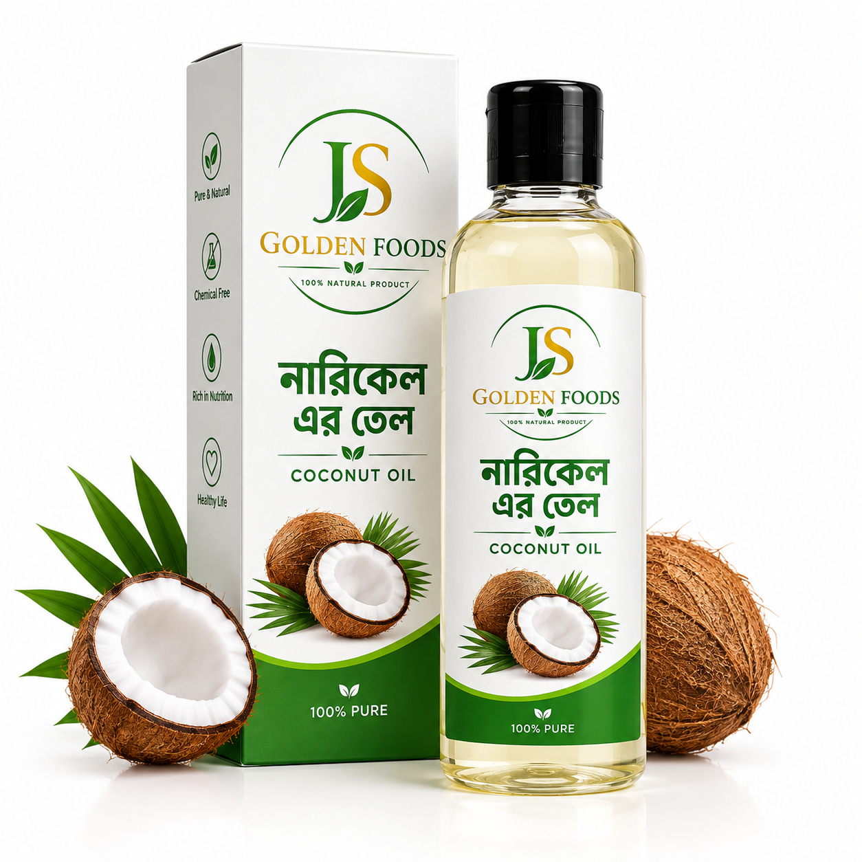 খাঁটি নারিকেল তেল